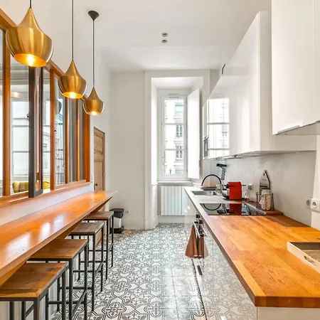 Lägenhet Le Meissonier 3-bedroom In Terreaux *